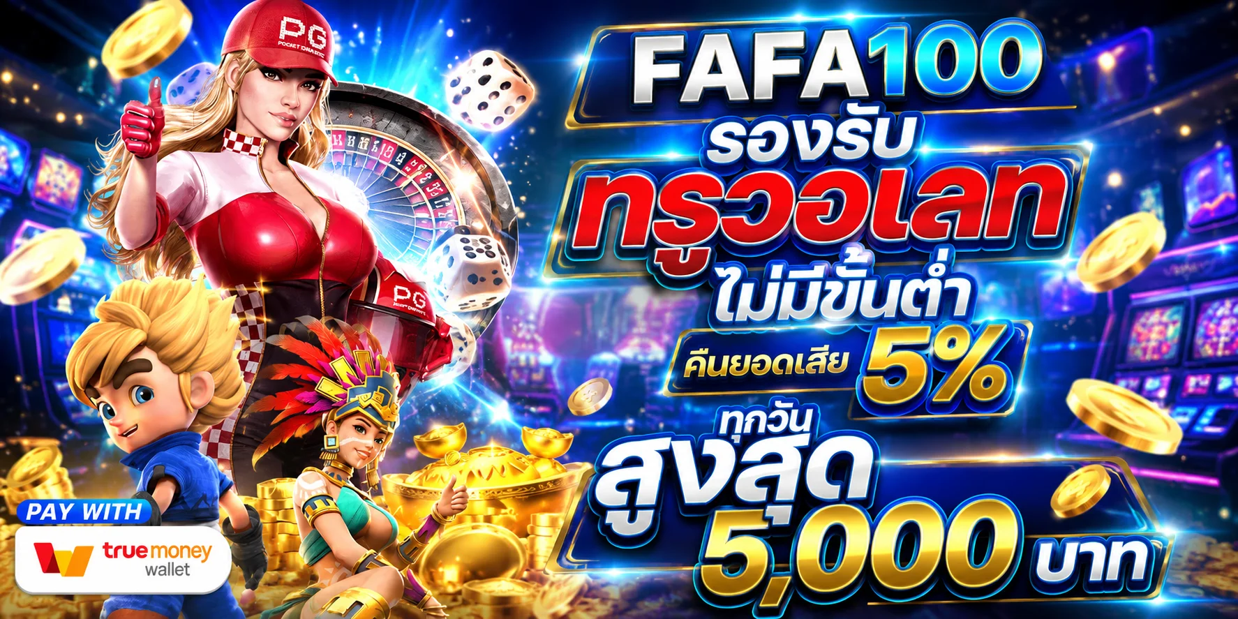 รวมเกมสล็อตค่ายดังบน Aura789 PG Slot Pragmatic Play JILI